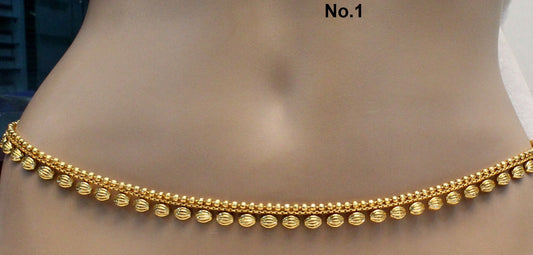 Waist Chain Gold belt Sari Saree belly Chain Jewellery Indian Kamarbandh Kamarband Belt/Wedding belt Chain Jewellery