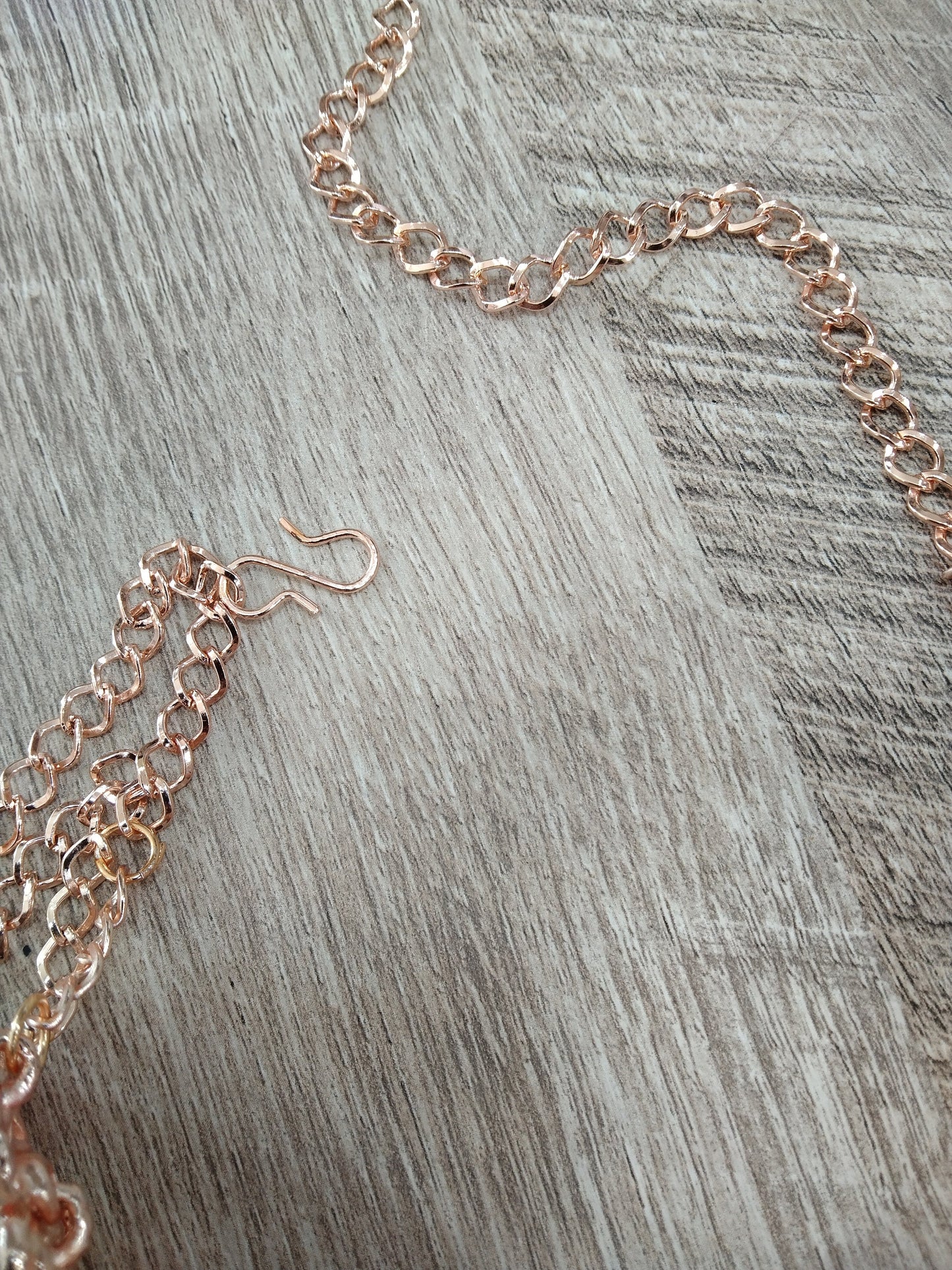 Choker Jewellery set /Rose Gold choker Necklace Set/ Bollywood Necklace Set/Indian choker necklace set/Gold Bridesmaid Jewelry/Women Necklace