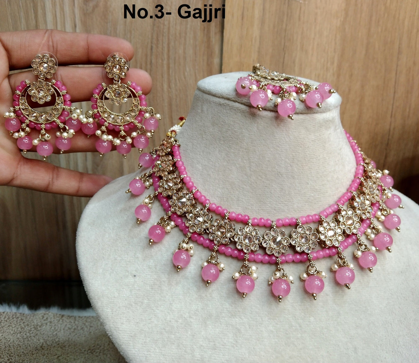 Indian  Jewellery Antique gold  Necklace Tikka Set/Gold melbourne Bollywood Necklace Set/Indian necklace ethnic necklace set