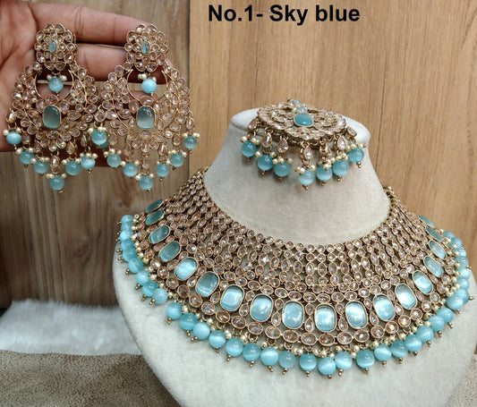 Indian Jewellery/Dark gold necklace Set/Bollywood Gold Indian Jewelry Jewellery compton Set /Bridesmaid jewellery sacramento sets