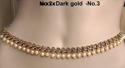 dark gold Belly Waist Sari Saree Chain Indian Jewellery Jewellery Kamarband bandh band Belt/Simple Body Chain Jewellery